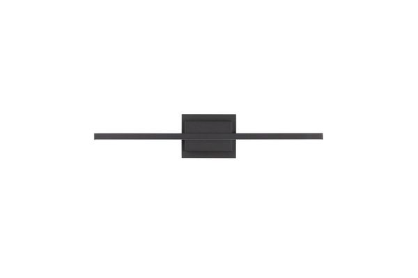 Nova Luce AZURE LED Wandleuchte Schwarz 12,5W Warmweiss 60,5x6,9x11,8cm 9267018