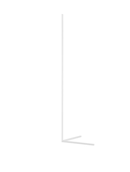 Nova Luce V-LINE LED Stehlampe Weiß 18W Warmweiss 58,5x39,8x140,5cm dimmbar 9267109
