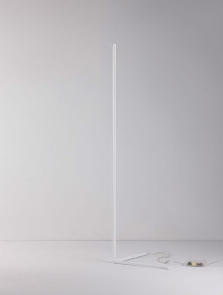 Nova Luce V-LINE LED Stehlampe Weiß 18W Warmweiss 58,5x39,8x140,5cm dimmbar 9267109