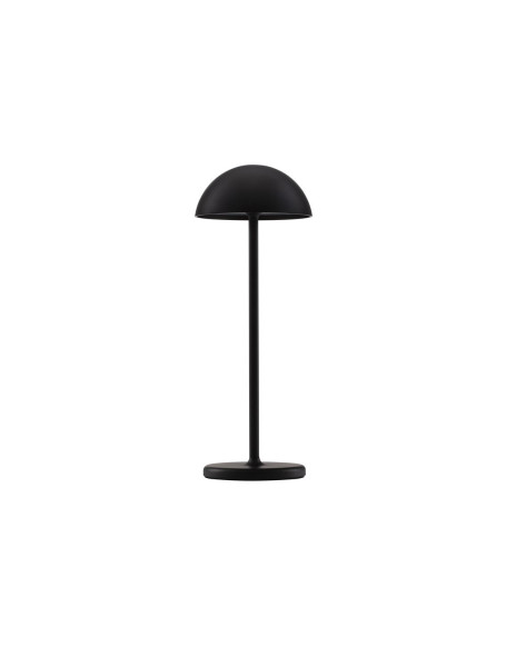 Nova Luce ROSE LED Tischleuchte Schwarz 1W IP54 Warmweiss 11,5x11,8x32cm 9281381