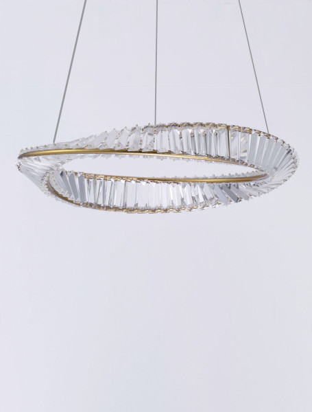 Nova Luce AURELIA LED Pendelleuchte Gold 36W Neutralweiss 120x60cm dimmbar 9333061