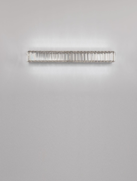 Nova Luce AURELIA LED Wandleuchte Chrom 19W Neutralweiss 12x7,6x60cm 9333064