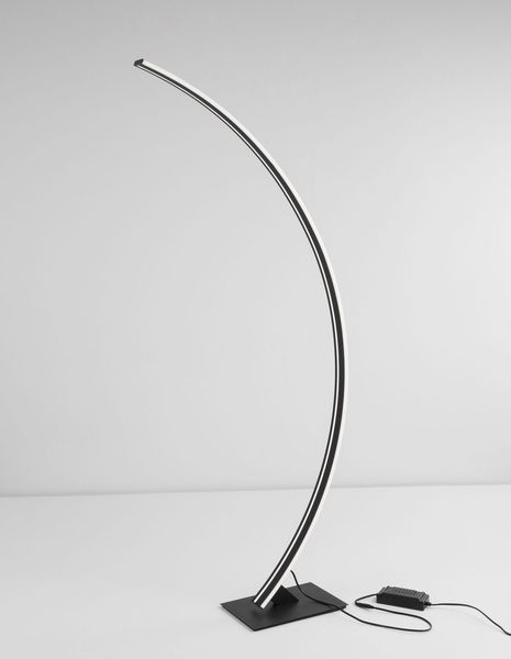 Nova Luce PREMIUM LED Stehlampe Schwarz 40W Warmweiss 20x56x150cm dimmbar 9348092