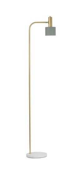 Nova Luce PAZ Stehlampe E27 Gold Mint 165x12,5cm 9426654