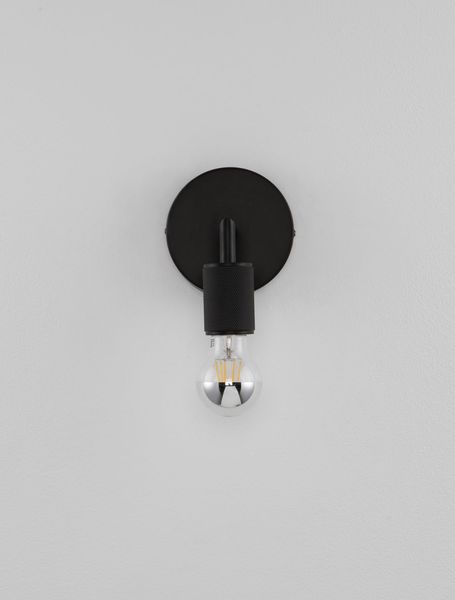 Nova Luce ROYAL Wandleuchte E27 Schwarz 12x12x15,5cm dimmbar 9501233