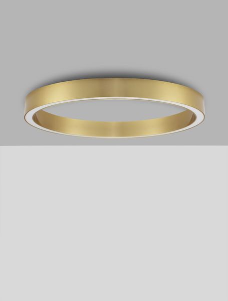 Nova Luce STING LED Deckenleuchte Bronze 50W Warmweiss 80x4x7,8cm dimmbar 9558650