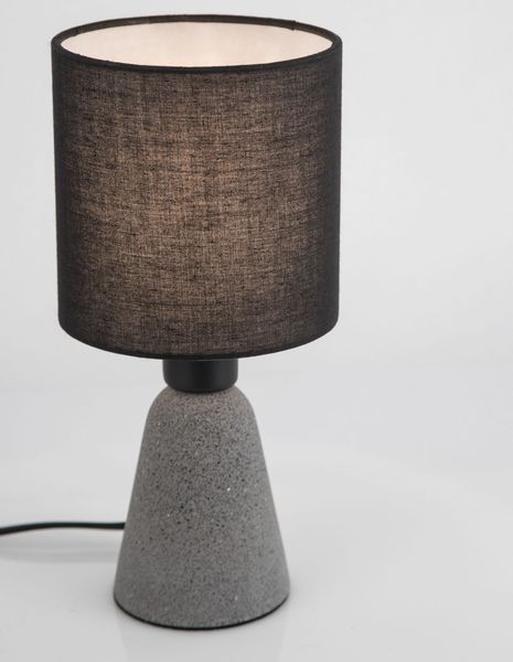 Nova Luce ZERO Tischleuchte E14 Grau 22,5x12cm 9577161