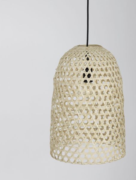 Nova Luce AURORA Pendelleuchte E27 Beige 190x30cm dimmbar 9586509