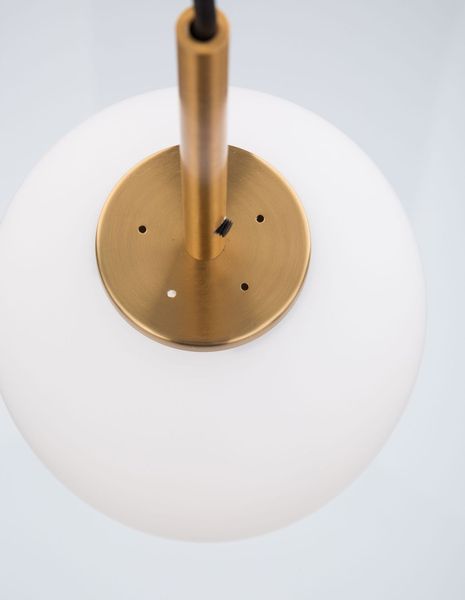 Nova Luce LATO Pendelleuchte E27 Gold 120x27cm dimmbar 9624063