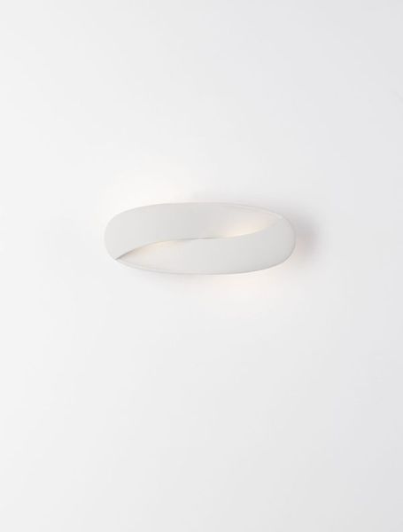 Nova Luce INFINITY LED Wandleuchte Weiß 6W Warmweiss 28,2x9x11cm 9695229