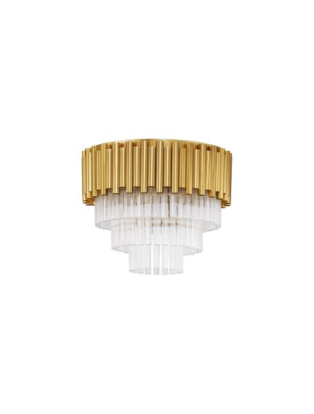 Nova Luce MAGNOLIA Deckenleuchte E14 5-fach Gold 32,5x40cm dimmbar 9824078