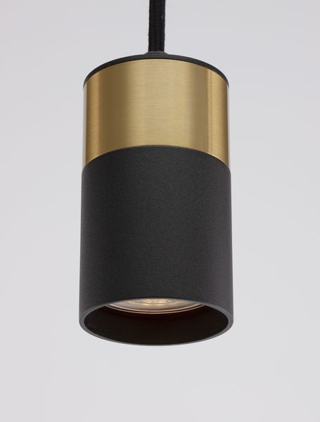 Nova Luce PONGO Pendelleuchte GU10 Schwarz 160x5,6cm dimmbar 9911524