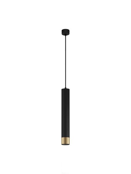Nova Luce PICTO Pendelleuchte GU10 Schwarz-Gold 200x6cm dimmbar 9911530