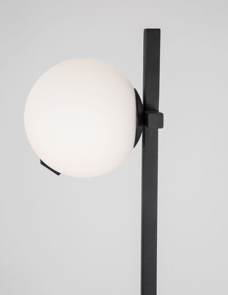 Nova Luce JOLINE LED Stehlampe Schwarz 9W Neutralweiss 26,5x16,5x150cm 9919532