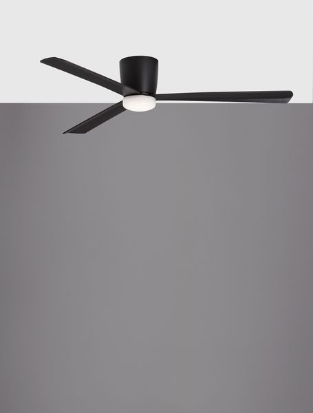 Nova Luce DELL Ventilator Schwarz 18,2x121,9cm dimmbar 9952330