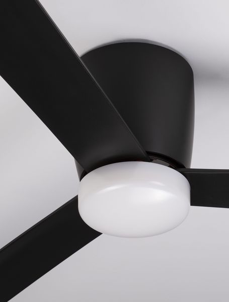 Nova Luce DELL Ventilator Schwarz 18,2x121,9cm dimmbar 9952330