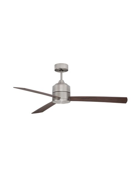 Nova Luce AXEL Ventilator Nickel 38,2x137,1cm dimmbar 9952345