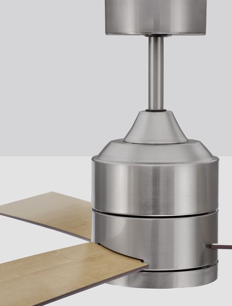 Nova Luce AXEL Ventilator Nickel 38,2x137,1cm dimmbar 9952345