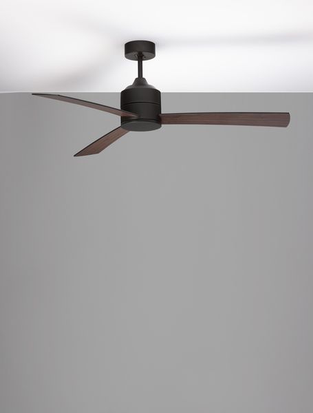 Nova Luce AXEL Ventilator Schwarz 38,2x137,1cm dimmbar 9952350