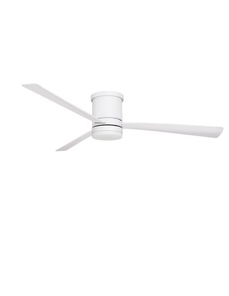 Nova Luce SILKY LED Ventilator Weiß 18W Warmweiss 25x132cm 9953015