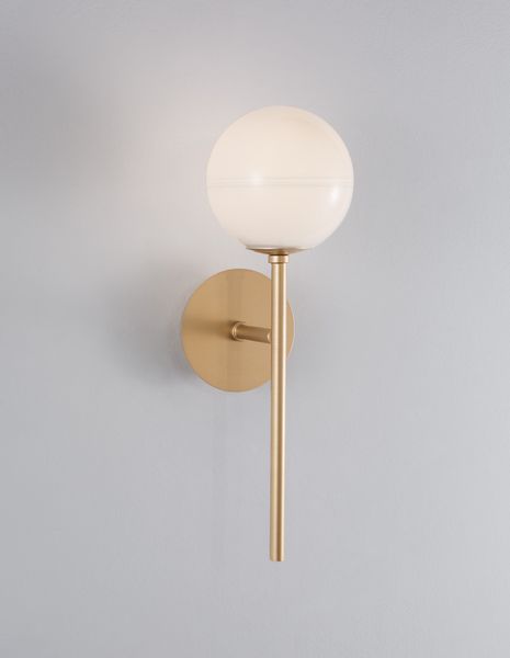 Nova Luce CANTONA Wandleuchte G9 Gold 14,5x11x35cm dimmbar 9960617
