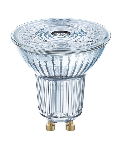 Osram 10er-Pack GU10 LED Birne Base 4,3W 350Lm Glas Warmweiss