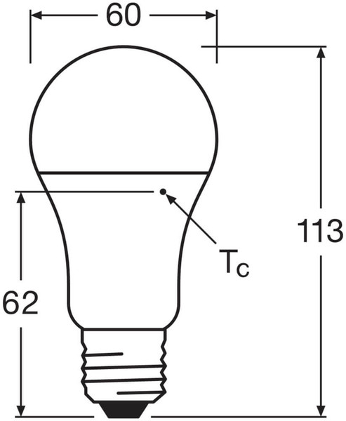 3er-Pack OSRAM LED Lampe E27 Classic matt A75 10W 1055lm Neutralweiss 4000K wie 75W 4099854533938