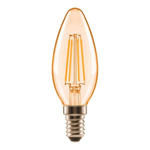 OSRAM LED Kerze E14 Classic Filament B20 2.5W 200lm Extra-Warmweiss 2400K wie 20W 4099854567766