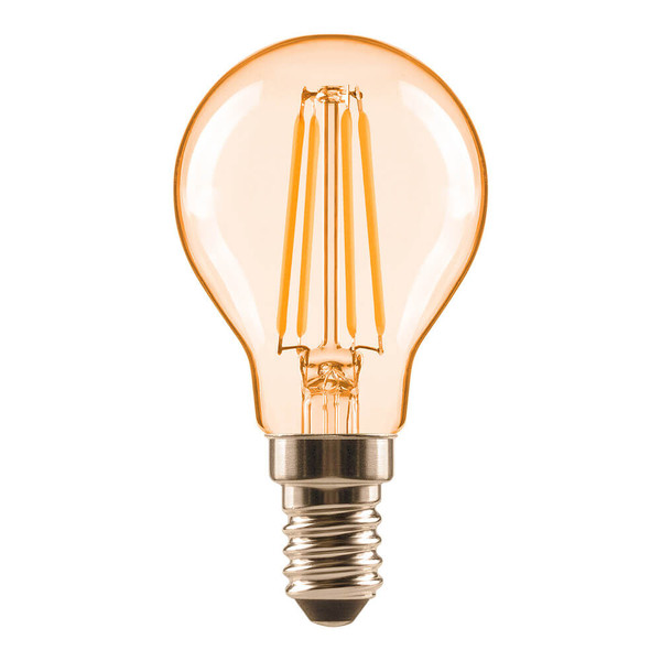 OSRAM LED Lampe E14 Classic Filament P33 4.2W 380lm Extra-Warmweiss 2400K wie 33W 4099854568800