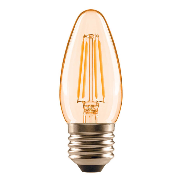 OSRAM LED Kerze E27 Classic Filament B33 4.2W 380lm Extra-Warmweiss 2400K wie 33W 4099854569647