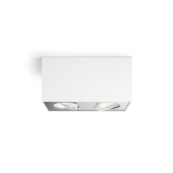 Philips myLiving Box LED Deckenleuchte WarmGlow dimmbar 2x45W Warmweiss 5049231P0