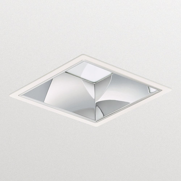 Philips LED Downlight LuxSpace square UltraEfficient 14,4W 2400lm Warmweiss 3000K DALI Interact Ready Weiß 8718699970826