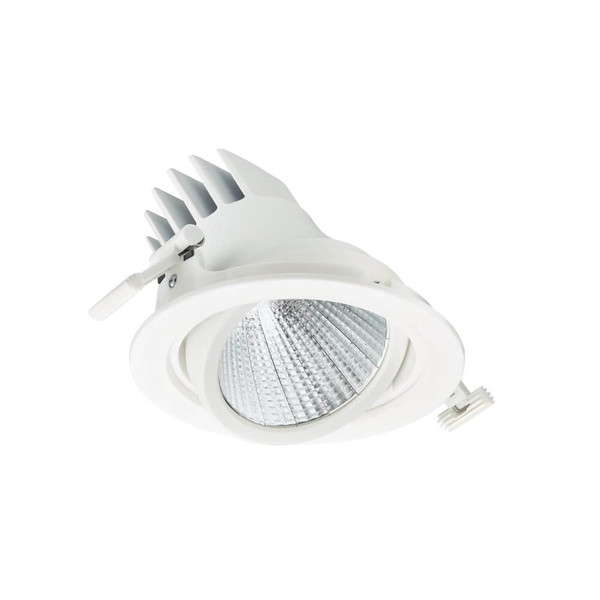 Philips LED Einbaustrahler LuxSpace Accent Performance Ø15,5cm 37,5W 5200lm Neutralweiss 4000K Weiß RS781B 8718699979485