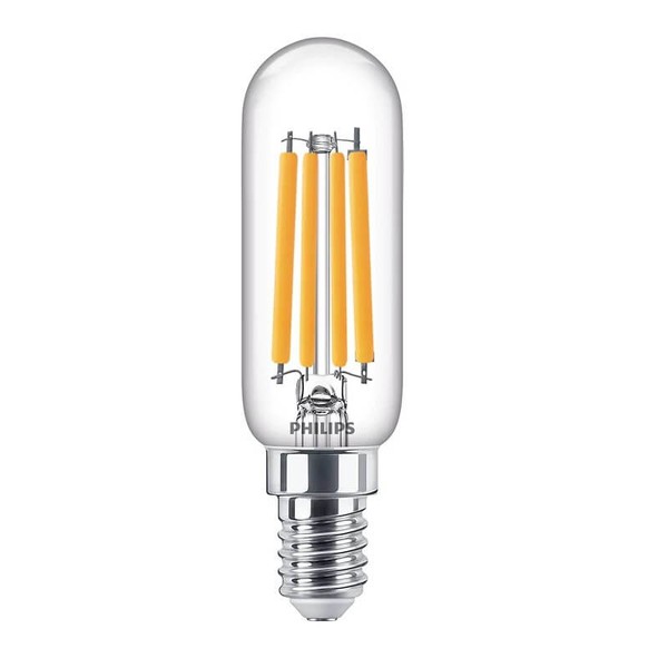 Philips starke LED Mini-Lampe E14 T25 dünner Sockel 6,5W 806lm warmweiss 2700K wie 60W