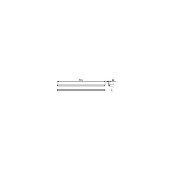 Philips LED Lichtleiste Ledinaire 120cm 20W 2100lm Neutralweiss 4000K 8719514527904