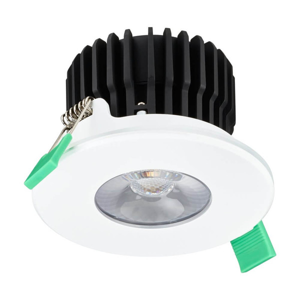 Philips LED Einbaustrahler CoreLine Gen2 starr Ø7,8cm 10,2W 900lm Neutralweiss 4000K dimmbar IP65 Weiß 8719514548299