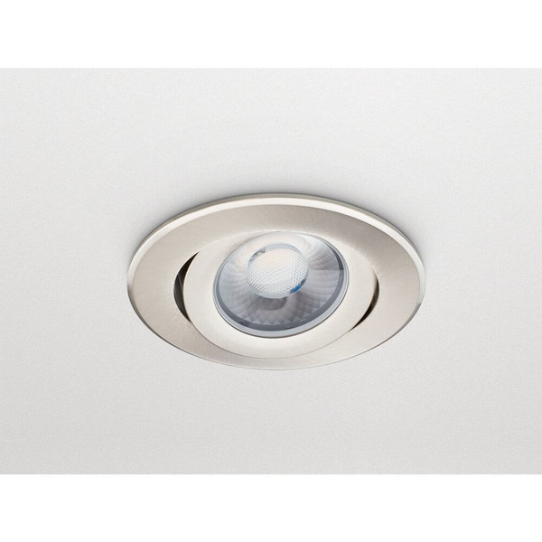 Philips LED Einbaustrahler CoreLine Gen2 schwenkbar Ø6,8cm 7,2W 720lm Warmweiss 2700K dimmbar IP44 Aluminium 8719514940833