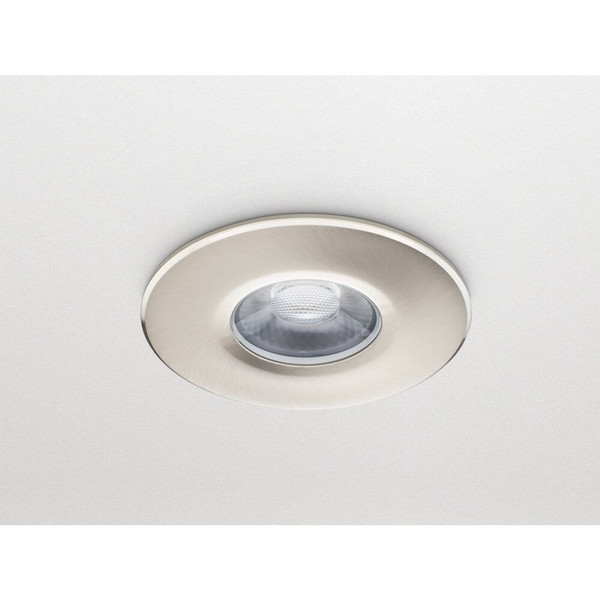 Philips LED Einbaustrahler CoreLine Gen2 starr Ø6,8cm 10,2W 1000lm Warmweiss 3000K dimmbar IP65 Aluminium 8719514941014