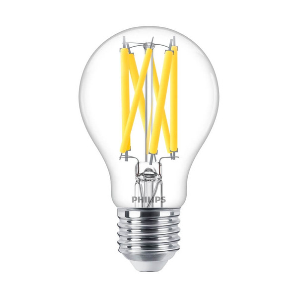 Philips LED Lampe E27 MASTER A60 klar 10,5W 1521lm Dim to Warm 2200-2700K 95Ra dimmbar wie 100W 8720169311015