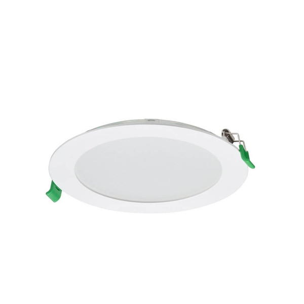 Philips LED Downlight CoreLine Slim 9,5W 1080-1150lm warm-/neutralweiss 3000/4000K CCT IP44 Weiß 8720169500419