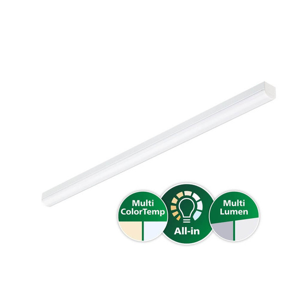 Philips LED Lichtleiste CoreLine 150cm 25-37W 3500-5200lm warm-/neutralweiss 3000/4000K CCT 8720169768413