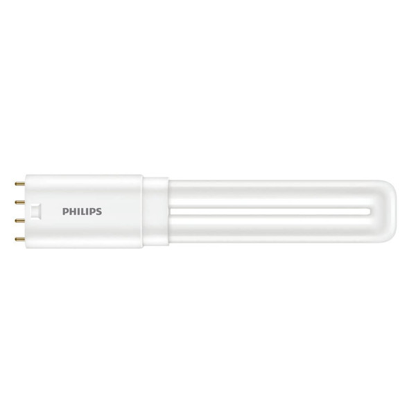 Philips LED Kompaktlampe PL-L 2G11 4-Pin CorePro EVG + 230V 8W 1000lm Neutralweiss 4000K wie 18W 8721103050892