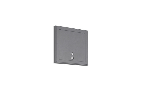 Reality R23056242 Fortaleza LED Wandleuchte 2W Anthrazit IP54 warmweiss