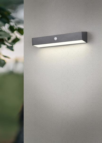 Reality R23306102 Silves LED Wandleuchte 6W Schwarz IP44 neutralweiss