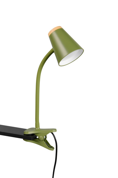 Reality R25831115 Pongo LED Klemmleuchte 4,5W Grün warmweiss