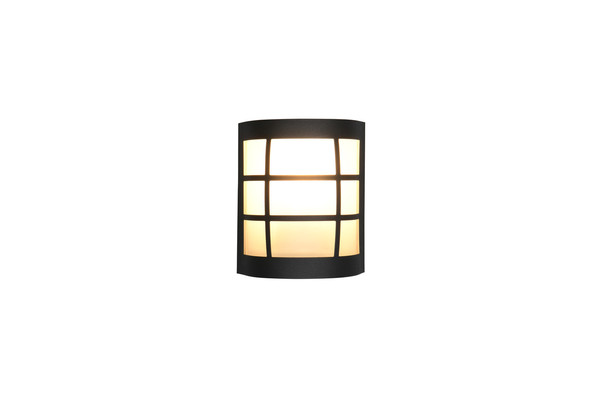 Reality R26456132 Sintra E27 Wandleuchte Schwarz Matt IP44