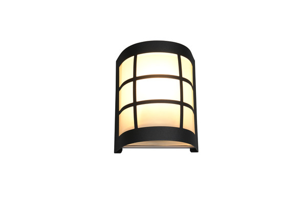 Reality R26456132 Sintra E27 Wandleuchte Schwarz Matt IP44