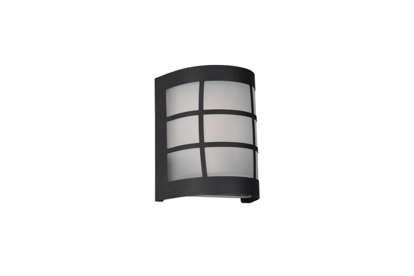 Reality R26456132 Sintra E27 Wandleuchte Schwarz Matt IP44