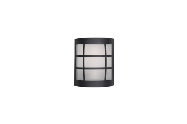 Reality R26456132 Sintra E27 Wandleuchte Schwarz Matt IP44