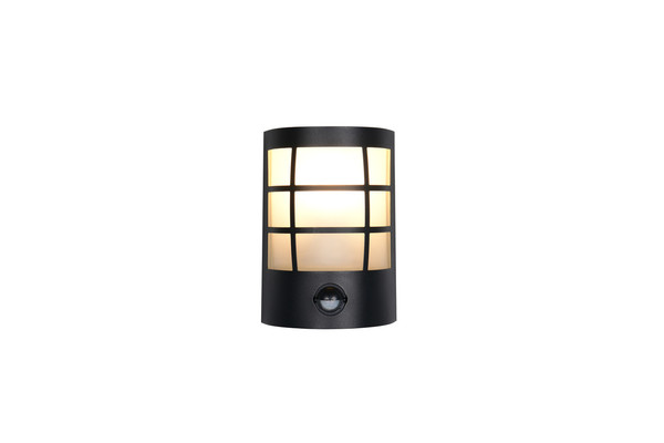 Reality R26459132 Sintra E27 Wandleuchte Schwarz Matt IP44